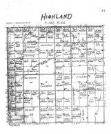 Highland Township, Brown County 1905
